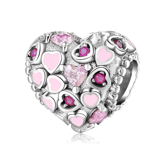 Hearts All Over Charm