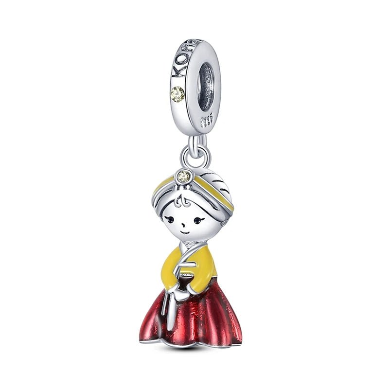 Korean Hanbok Doll Dangle Charm