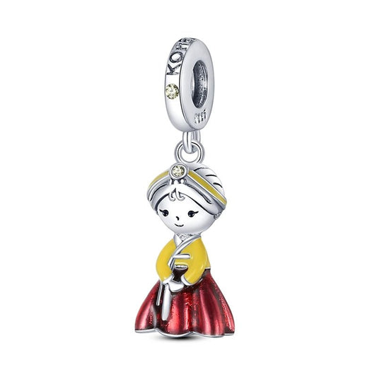 Korean Hanbok Doll Dangle Charm