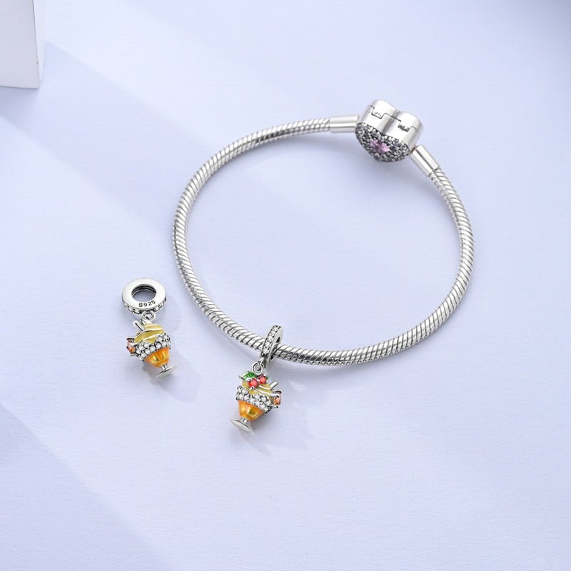 Lemonade Cocktail Dangle Charm