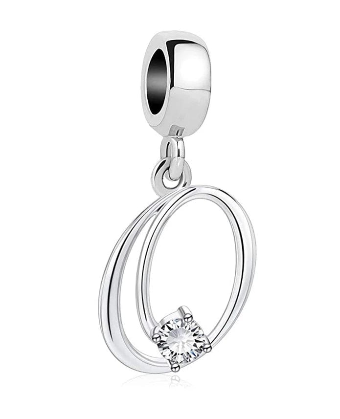Elegant Crystal Letter A~Z Alphabet Charm
