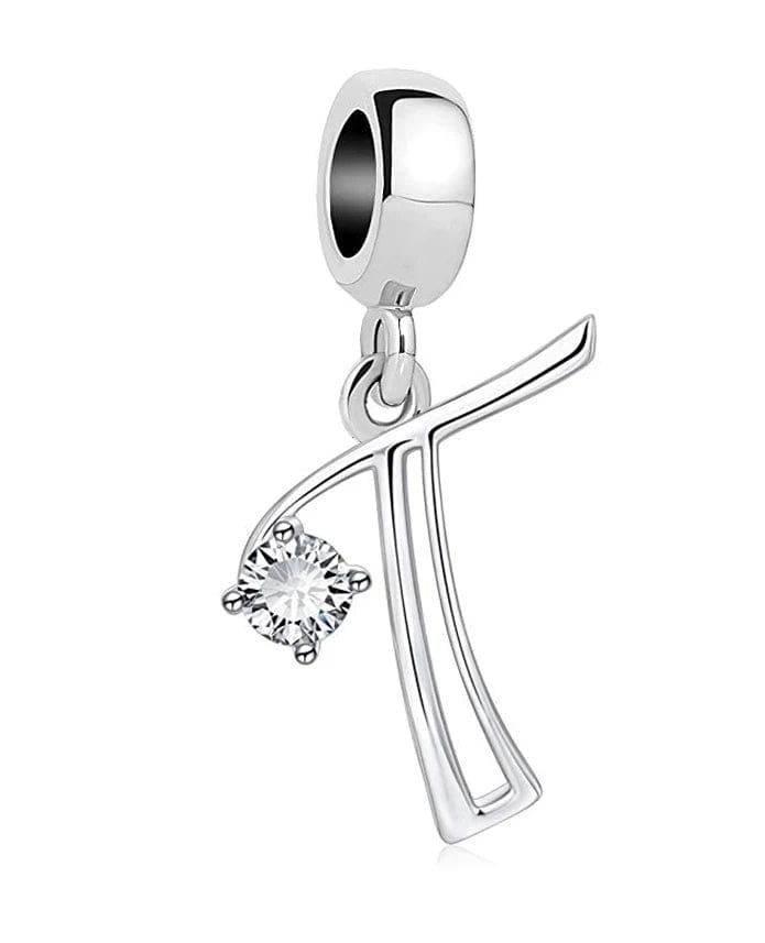 Elegant Crystal Letter A~Z Alphabet Charm