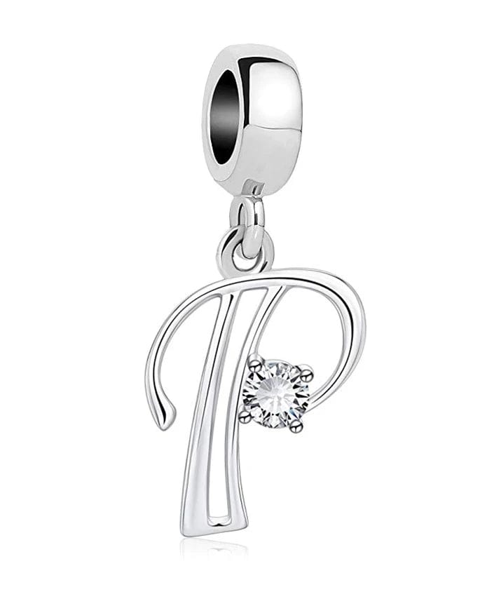 Elegant Crystal Letter A~Z Alphabet Charm