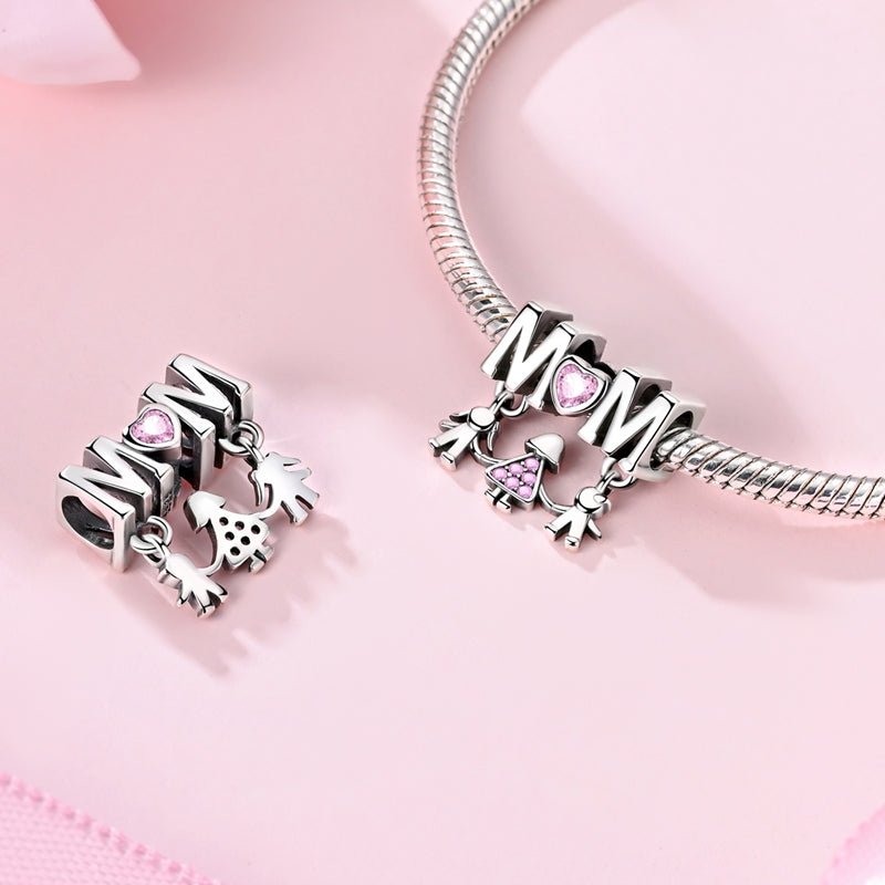 Mom & Kids Love Charm