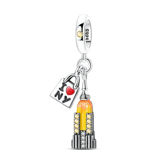 New York City Empire State Dangle Charm
