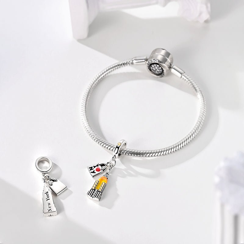 New York City Empire State Dangle Charm