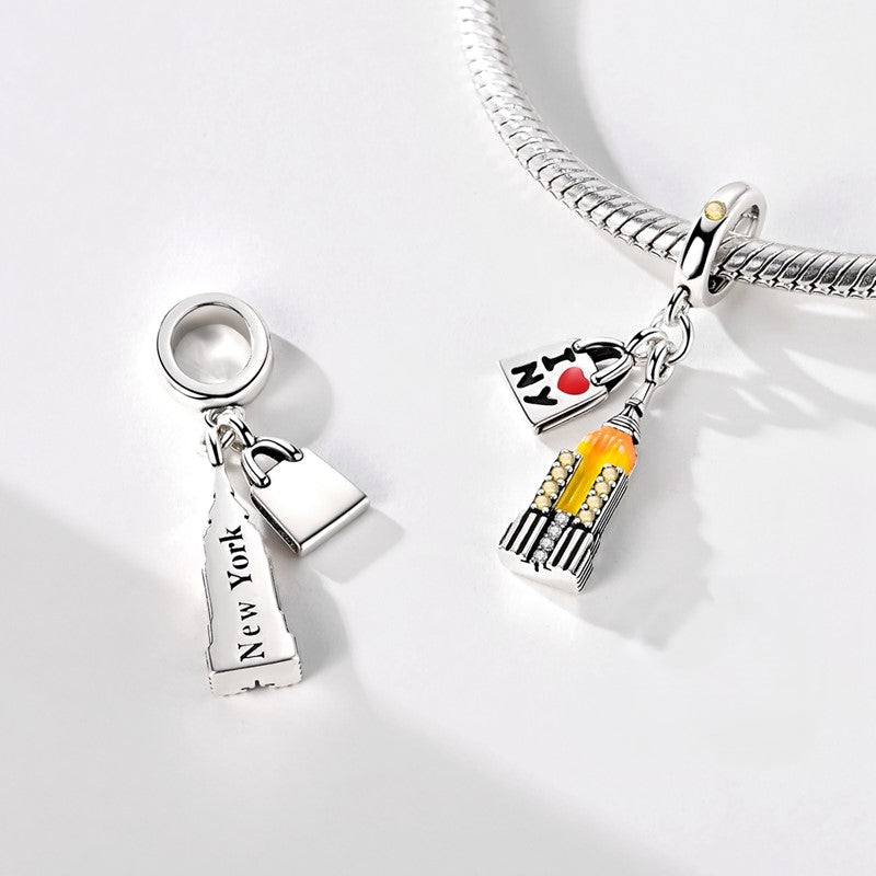New York City Empire State Dangle Charm