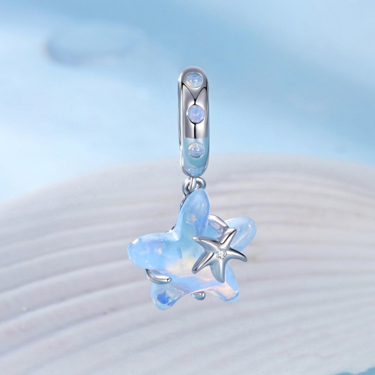 Colorful Starfish Mini Charm