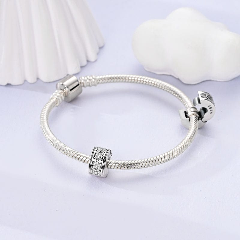 Pavé Sparkling Hearts of Love Clip Charm