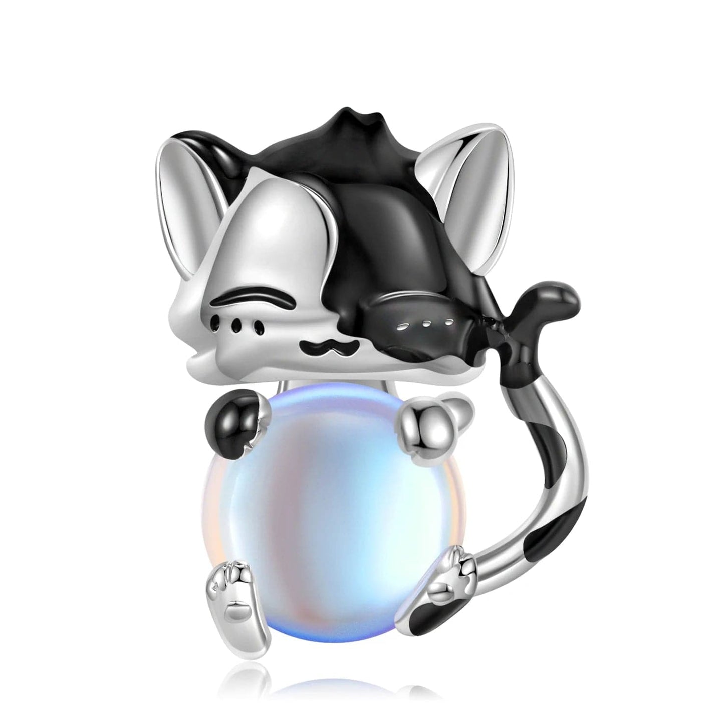 Penguin & Cat Glow Charm Duo