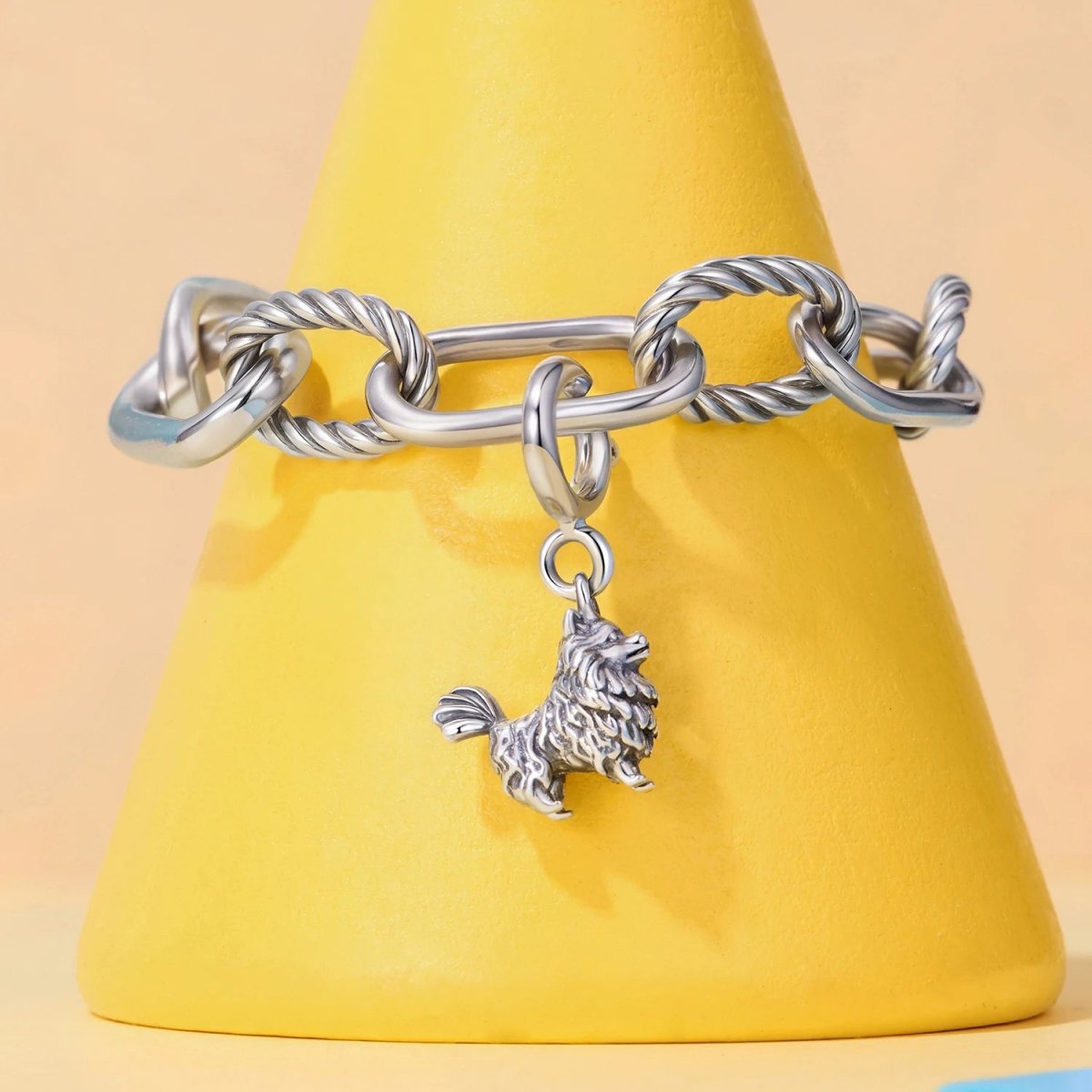 Pomeranian Dog Dangle Charm