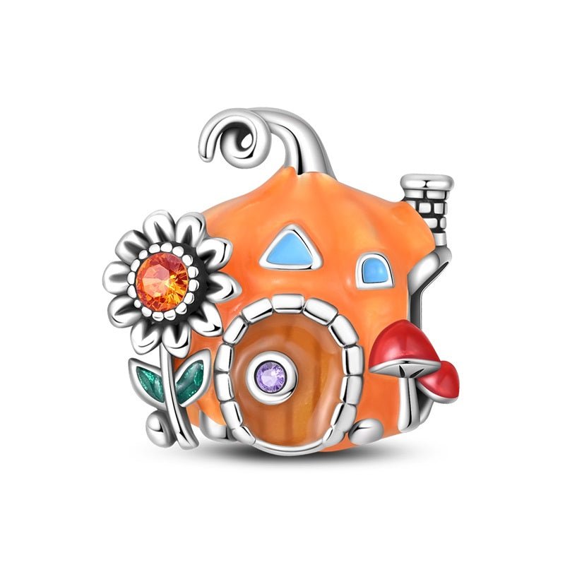 Pumpkin House Fairy Tale Charm