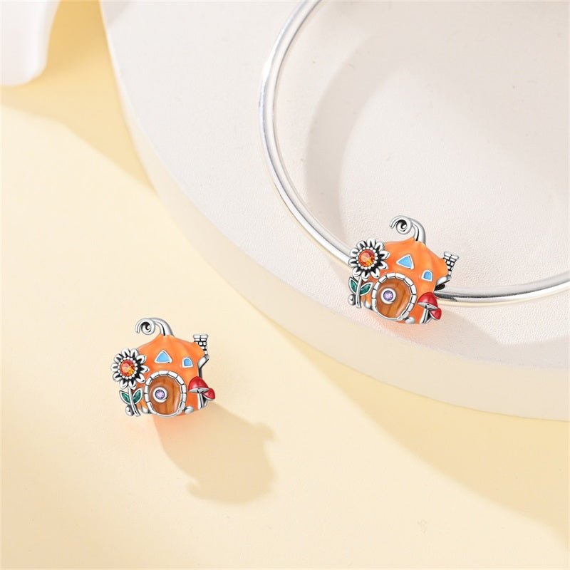 Pumpkin House Fairy Tale Charm