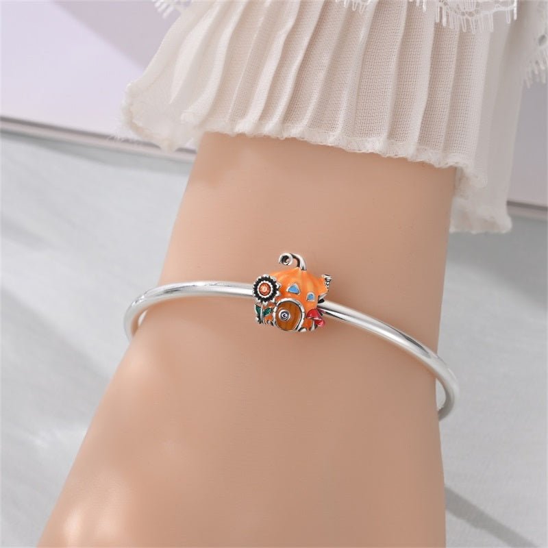 Pumpkin House Fairy Tale Charm