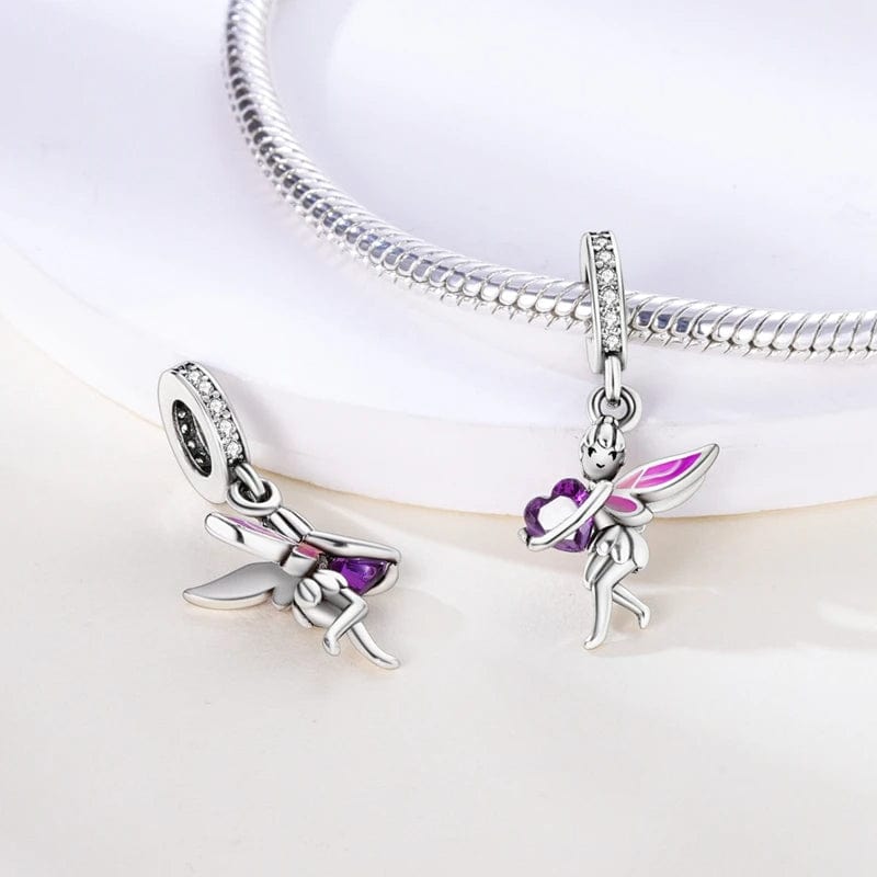 Purple Crystal Heart Fairy