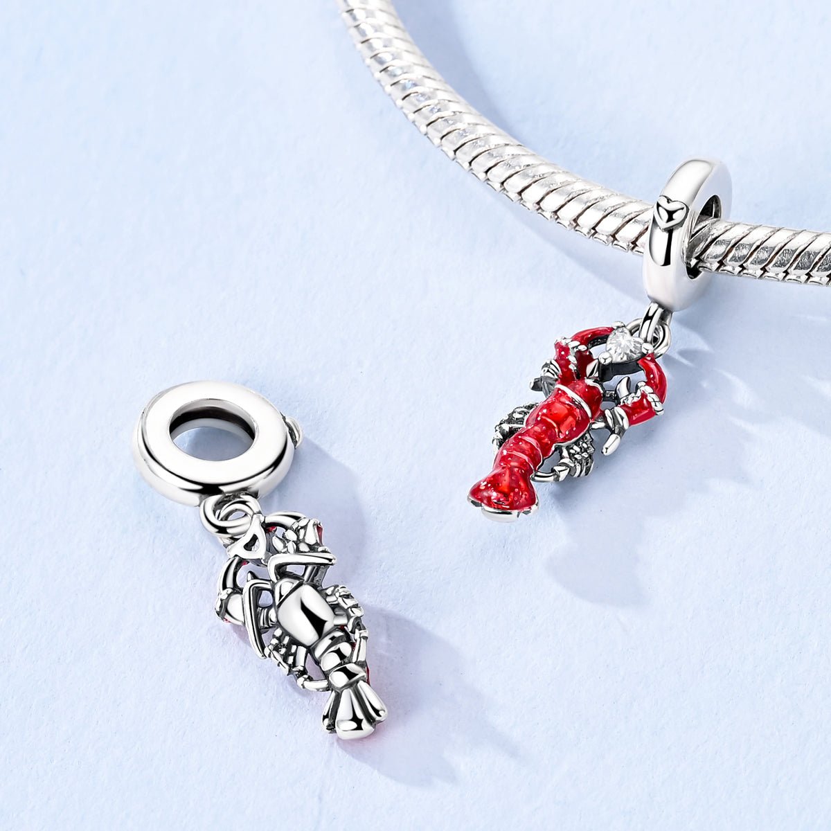 Red Lobster Dangle Charm