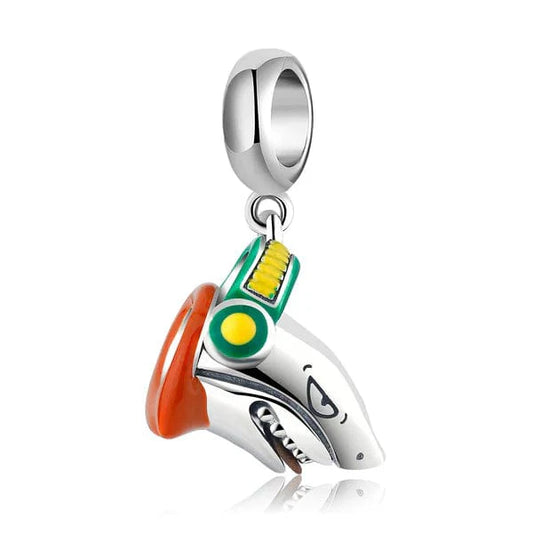 Rock 'n' Roll Shark Dangle Charm