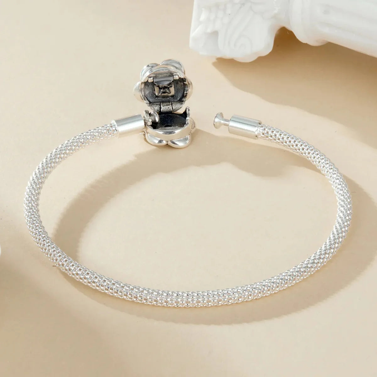 Rose Blossom Charm Bracelet