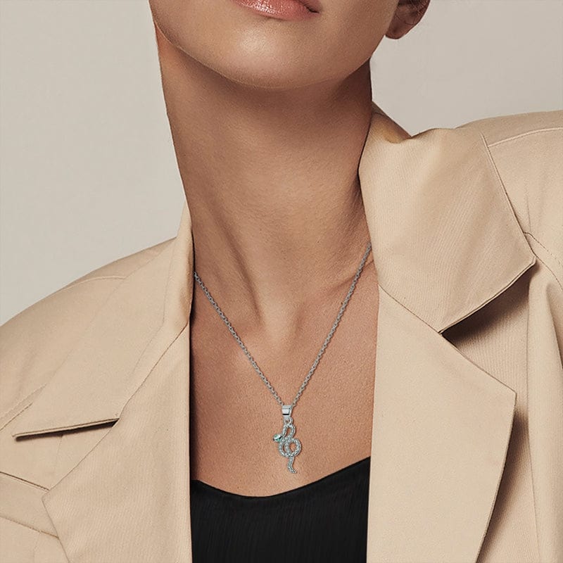 Snake Pendant Necklace